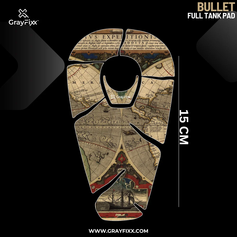 Full Tank Pad For Bullet | Size 15 CM, Pack Of 1